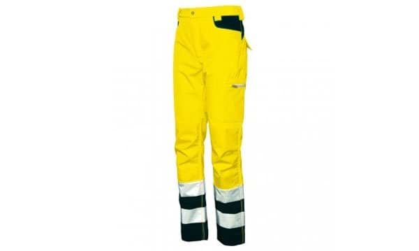 Calças Gordon de Alta Visibilidade Amarelo / Azul Industrial Starter 04510