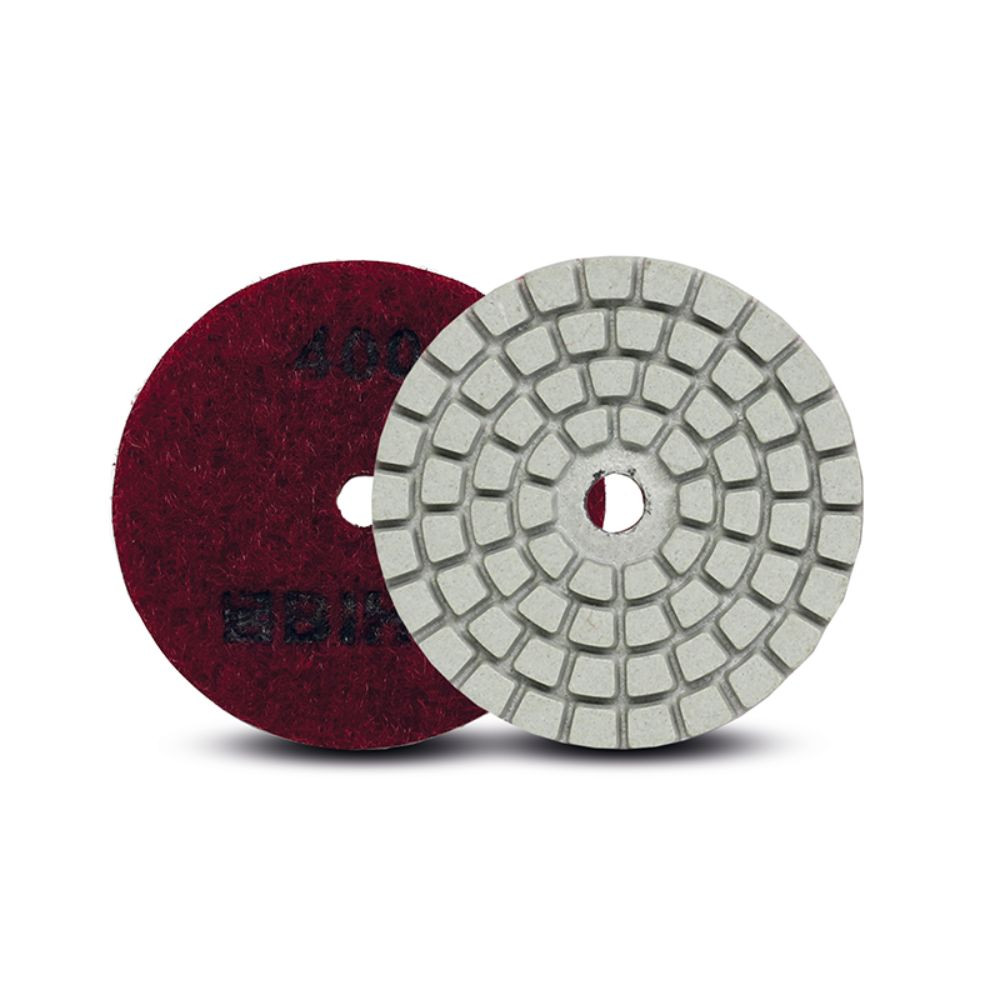 Mini Disco Diamantado de Polimento a Húmido Grão 400 Bihui AGMPW4