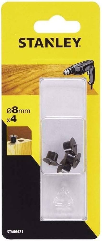 Guias de Fixação 8mm - 4Uni Stanley STA66421-QZ