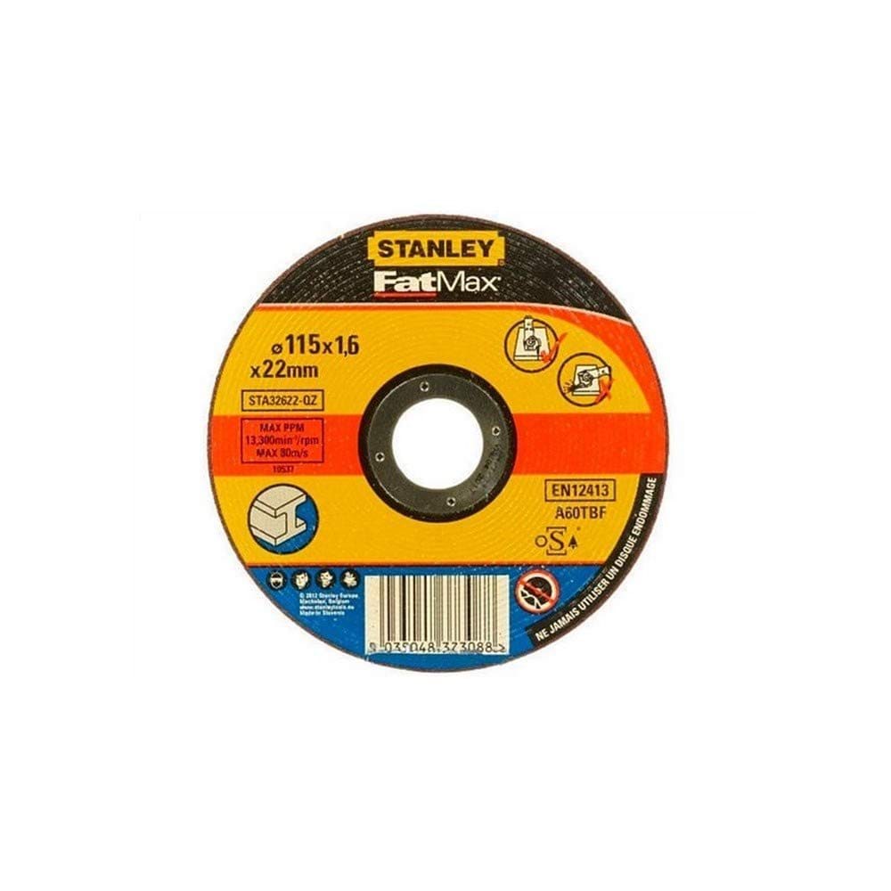 Disco de Corte Fino 115mm p/ Aço Inoxidável Stanley STA32622-QZ