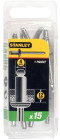 Rebites de Alumínio 4x12mm 15 Uni Stanley 1-PAA58T
