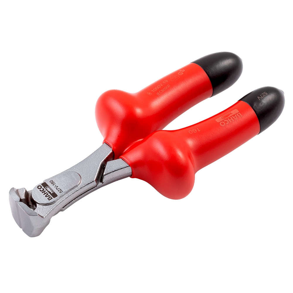 Alicate de corte frontal isolado 1000V 200 mm Bahco 527V-200