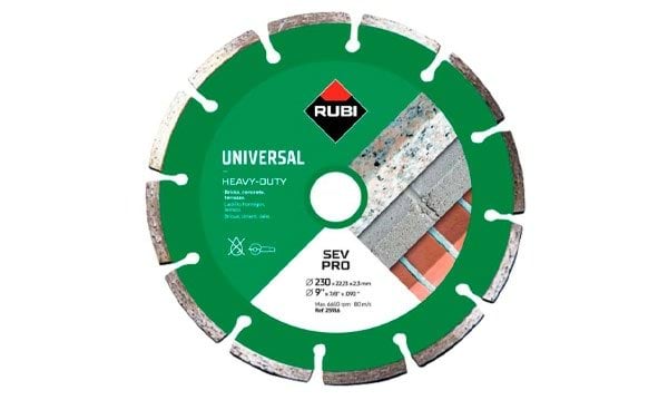 Disco Diamante - SEV 230mm Pro Rubi 25916