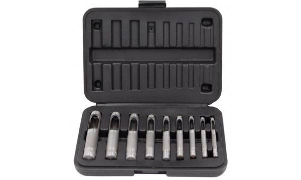 Jogo 9 vazadores 3-12mm Kroftools 8566