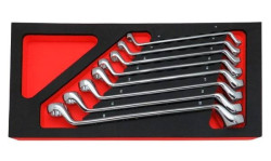 Módulo 8 chaves de luneta estriadas 6-22mm Kroftools 8524