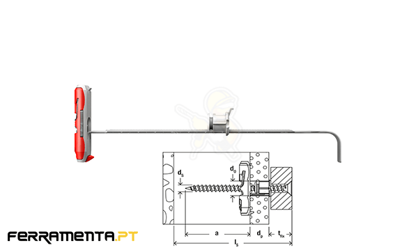Bucha 4un Para Cargas Pesadas DUOTEC 12 Fischer 544667
