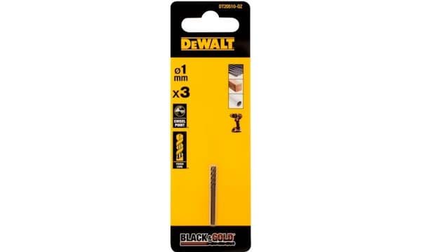 Brocas Black&Gold 1mm para Metal Dewalt DT20510-QZ