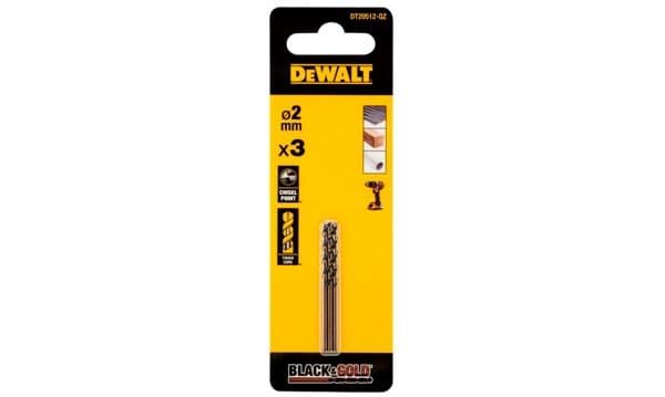 Brocas Black&Gold 2mm para Metal Dewalt DT20512-QZ