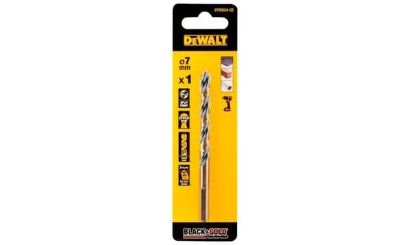 Broca Black&Gold 7mm para Metal Dewalt DT20524-QZ