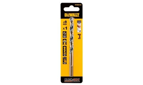 Broca Black&Gold 9mm para Metal Dewalt DT20528-QZ