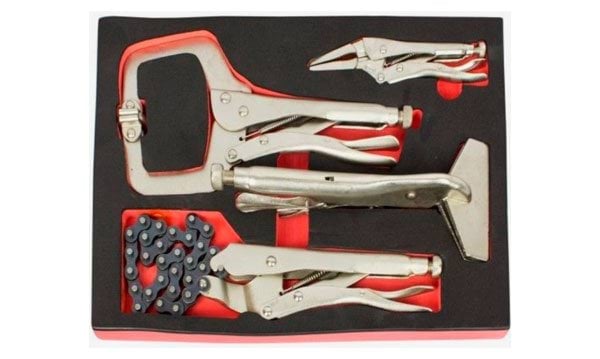 Módulo 4 alicates para chapeiro 385x345mm Kroftools 8576