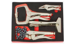 Módulo 4 alicates para chapeiro 385x345mm Kroftools 8576