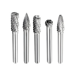 Conjunto de 5 Fresas HSS Great Tool GTBRRO50000