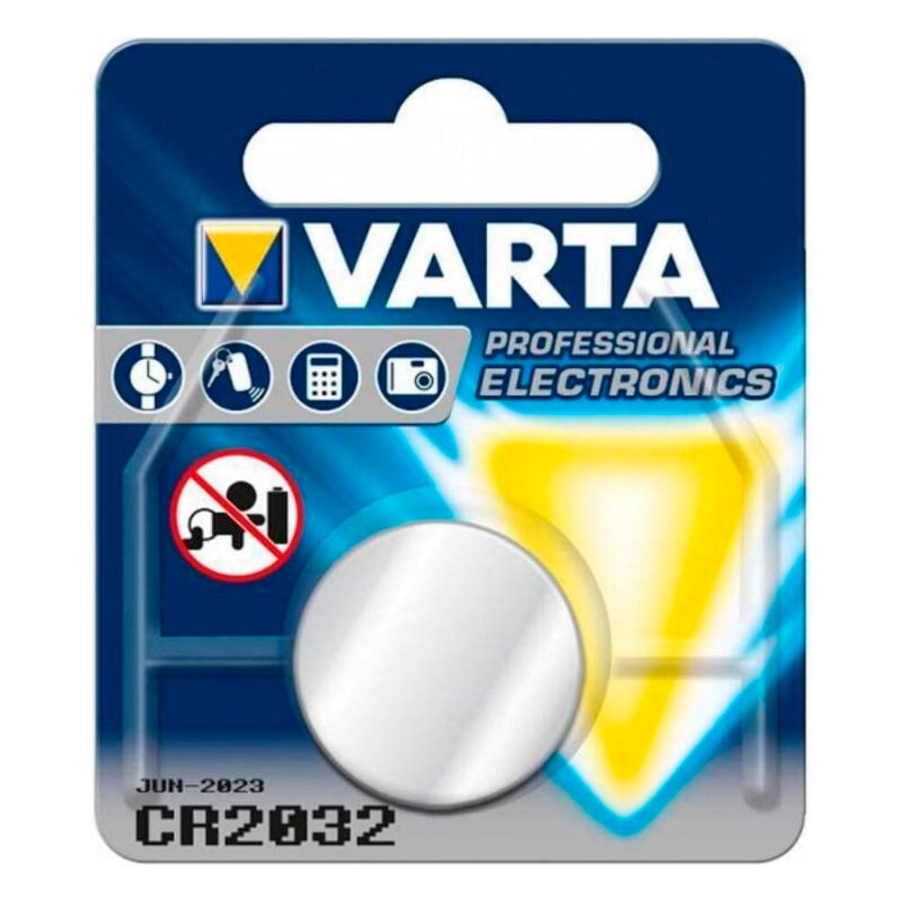 Pilha de lítio 3V Tipo CR2032 Varta 6032112401