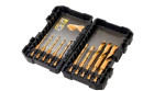 Conjunto de 10 Brocas de Impacto TITANIUM  Ø 3 - 12mm Dewalt DT50050-QZ