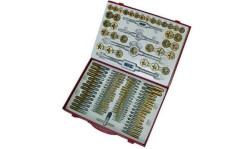 Caixa de Matrizes e Machos Métricos 110 Peças Holzmann GBM110TIN