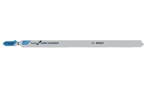 Lâmina T 718 BF Flexible p/ Painel de Metal 3PCS Bosch 2608636335