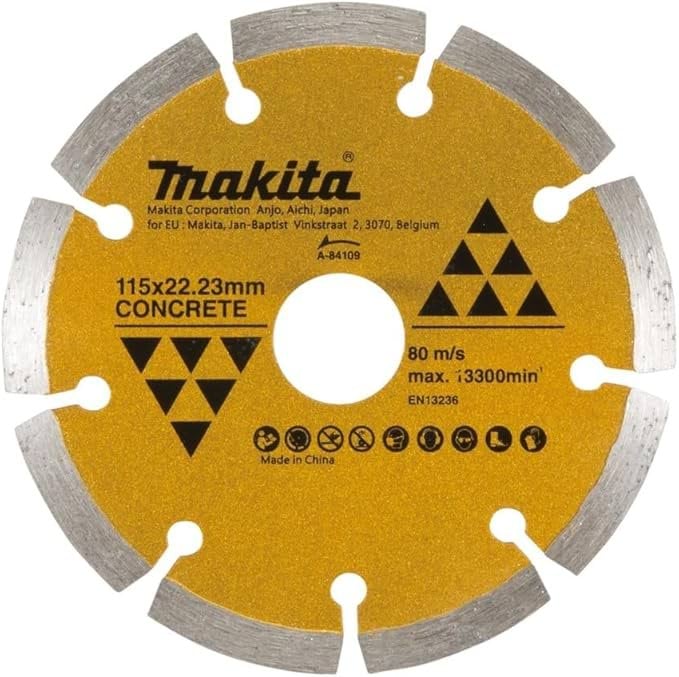 Disco Diamantado 115m para Betão