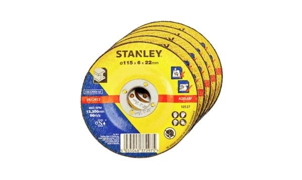 Discos de Desbaste 115mm p/ Metal - 5 Uni Stanley STA32056-QZ