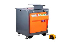 MÁQUINA ELÉTRICA TRIFÁSICA 380V DE CORTAR E DOBRAR FERRO DE CONSTRUÇÃO CIVIL, CORTA 32mm E DOBRA 37mm DE RÉGUA LONGA 9 FUROS