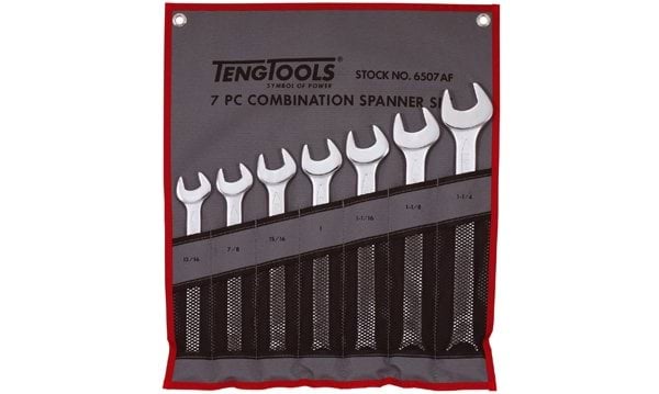Jogo de Chaves Boca Luneta 7Pcs Teng Tools 6507AF
