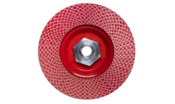 Disco de Diamante Laminado Grão 200 - 115m Rubi 32931