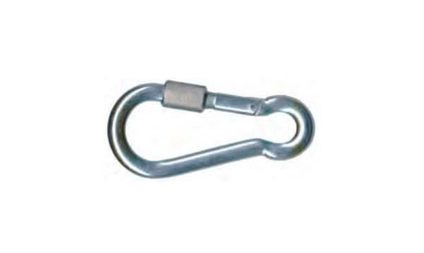 MOSQUETÃO BOMBEIRO C/ PARAFUSO AISI316 MS0604 10x100mm MacFer 035.0188