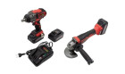 Kit Chave de Impacto 1/2” + Rebarbadora 18V Kroftools 9910