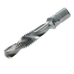 Broca Macho Combinado 1/4" HSS‑G M 8 x 1.25 Volkel 67242