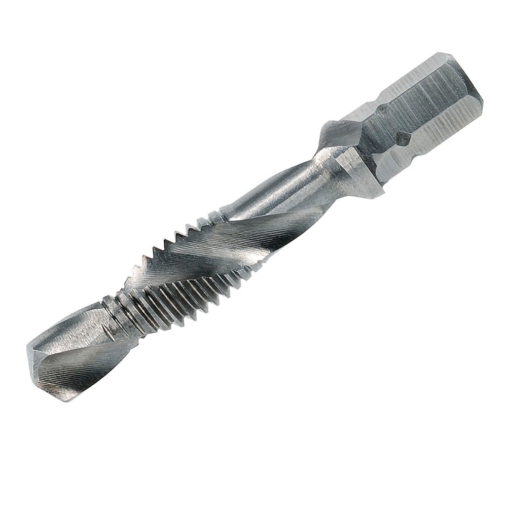 Broca Macho Combinado 1/4" SP HSS‑G M 6 x 1.0 Volkel 67238