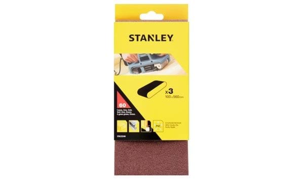 Cintas de Lixa 100x560mm Grão 60-100 Stanley