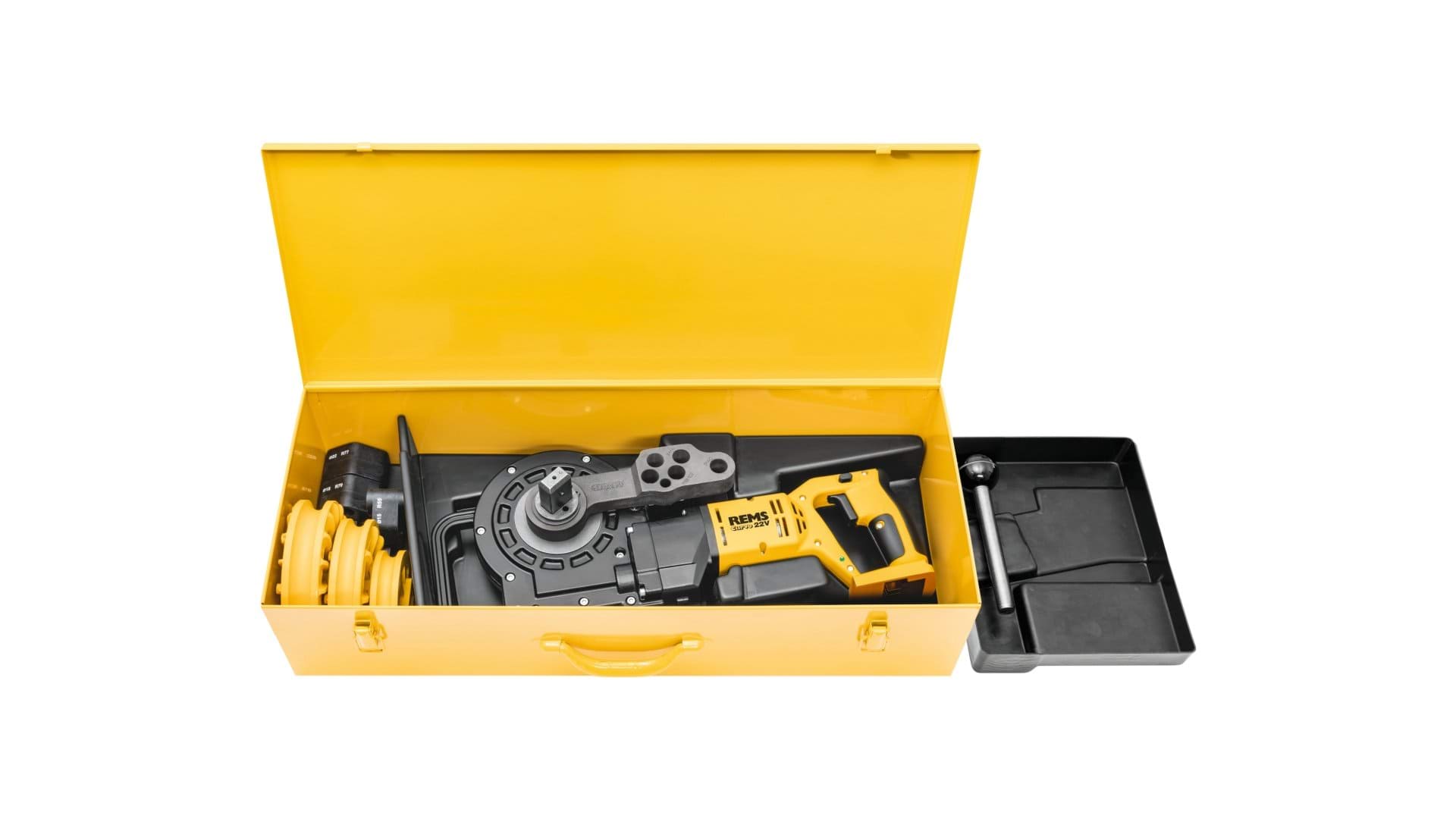 Curvadora de Tubos Curvo 22V 15-18-22mm Rems 580051 R220 