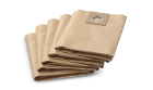 Saco Filtro de Papel 5un P/ Aspiradores Karcher 6.904-290.0