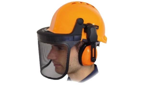 Capacete Florestal Laranja Industrial Starter S251EOC
