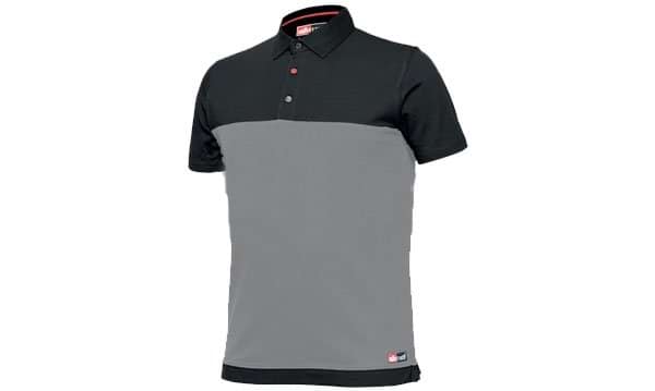 Camisa Polo Bicolor Cinzento Industrial Starter 8774