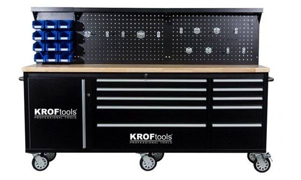 Carro/Bancada de Trabalho c/ Painel Perfurado Kroftools 8630