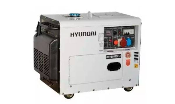 Gerador Diesel 5 KW AVR Hyundai DHY8000SE-3