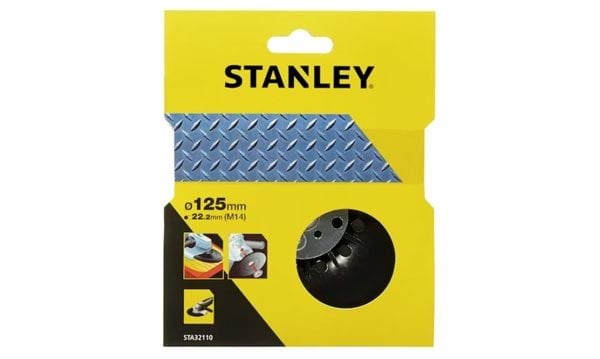 Prato de Apoio de Nylon 125mm p/ Rebarbadoras Stanley STA32110-XJ