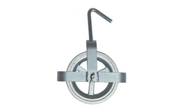 Roldana c/ Gancho e Resguardo Galvanizada RGGR 180mm MacFer 175.0005