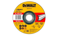 Disco De Desbaste Côncavo Para Metal 180 mm Dewalt DW4547AIA-AE