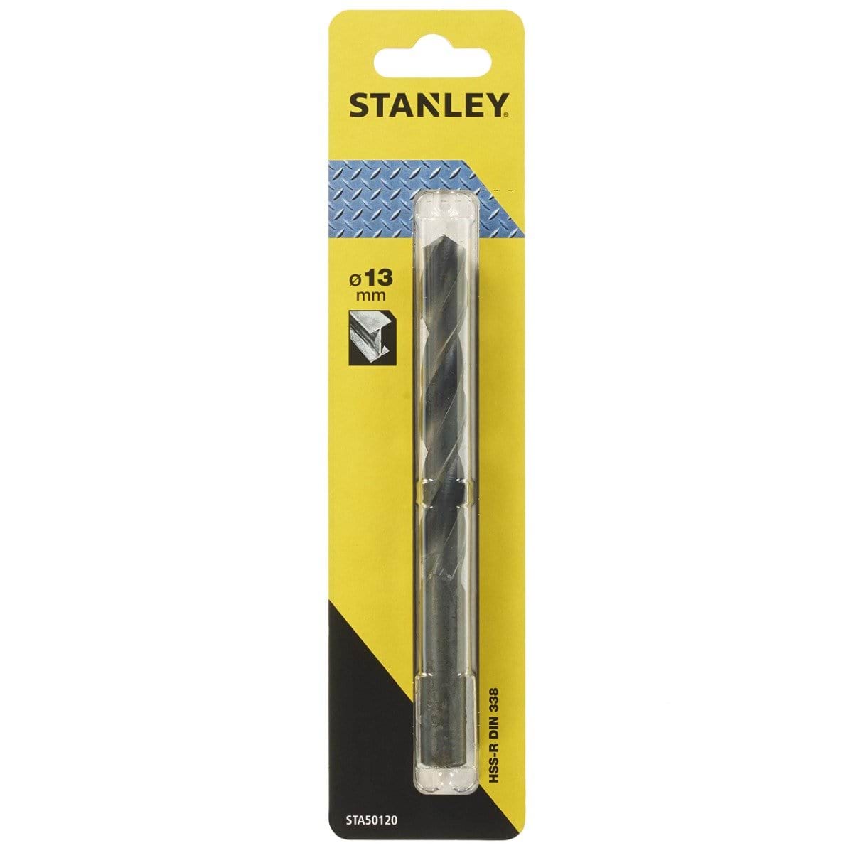 Brocas 13x151mm HSS-R Laminadas p/ Metal Stanley STA50120-QZ