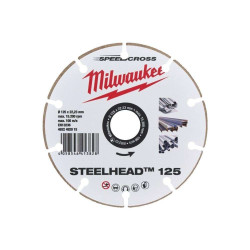 Disco Diamantado 125x22.23x2.8 Multimaterial Milwaukee 4932492015