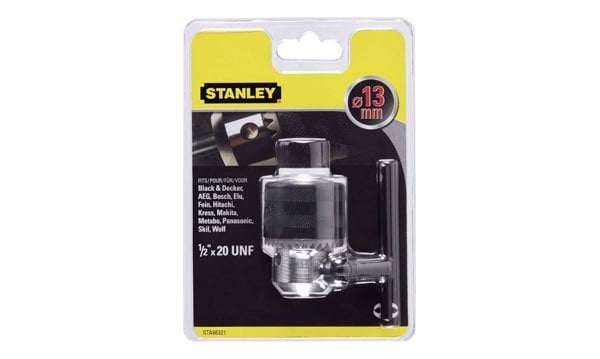Mandril Reversível 13mm 1/2" x 20 UNF Stanley STA66321-QZ