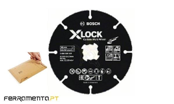Disco de corte em carboneto X-LOCK 125MM Bosch 260925C127