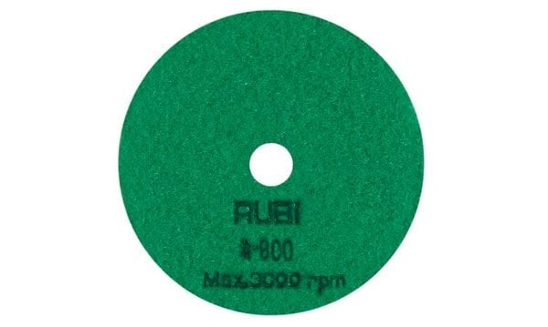 Disco Flexível Diamantado P/ Polir Ø100mm Gr800 Rubi 62974