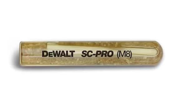 Cápsula de Ancoragem Químico Vinylester SC-PRO M8 Dewalt DFC1510000