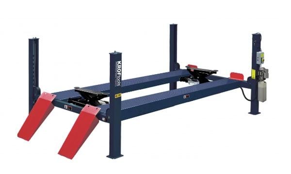 Elevador Auto 4 Colunas 6,5T Plataforma Lisa Kroftools 9842