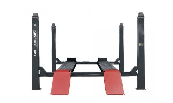 Elevador Auto 4 Colunas 4.5T Plataforma Lisa Kroftools 9851