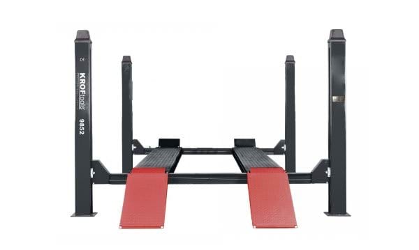 Elevador Auto 4 Colunas 5T Plataforma Lisa Kroftools 9852