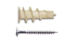 Buchas ZIP-IT Nylon c/ Parafuso p/ Parede de Gesso Dewalt DFM4120000